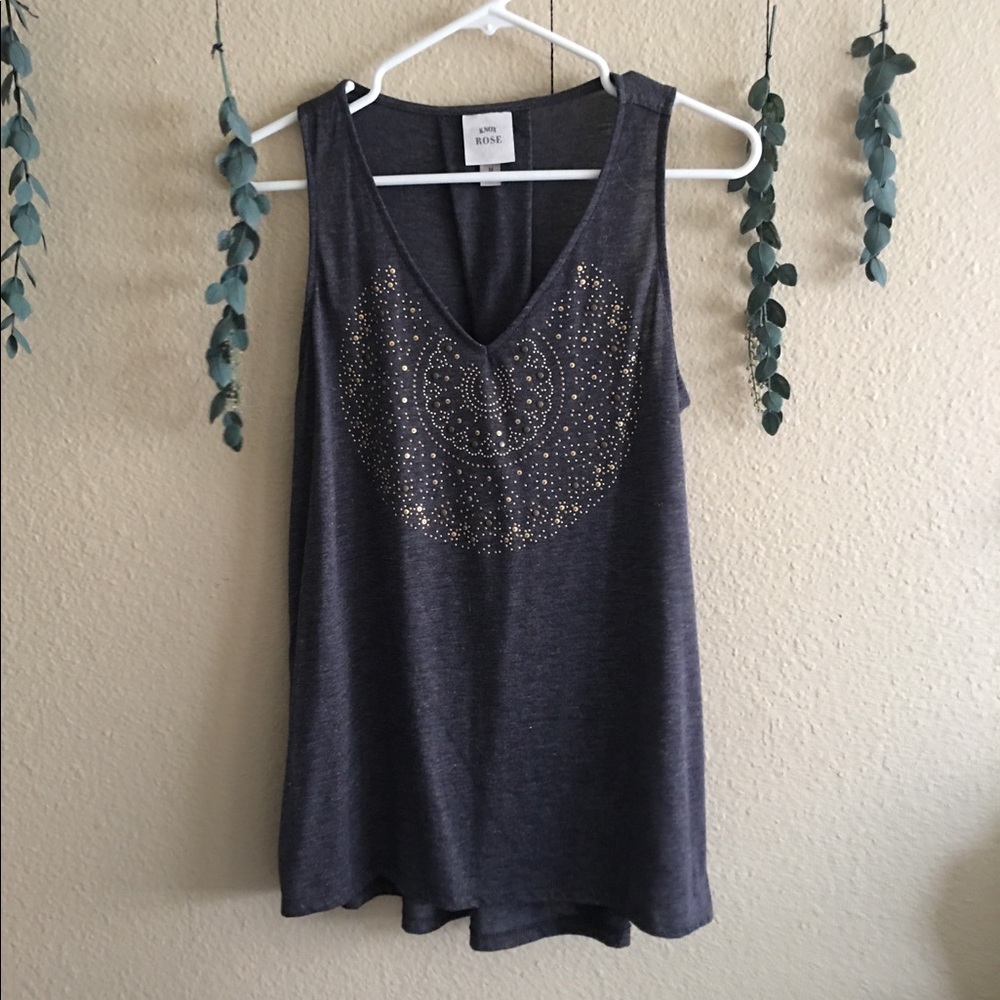 Knox Rose | embellished tank